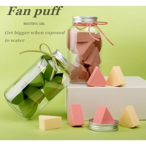 12Pcs Makeup Sponge Blender Puff set Facial Concealer Powder BB Cream Cosmetic Puff Blending Foundation Make Up Tool