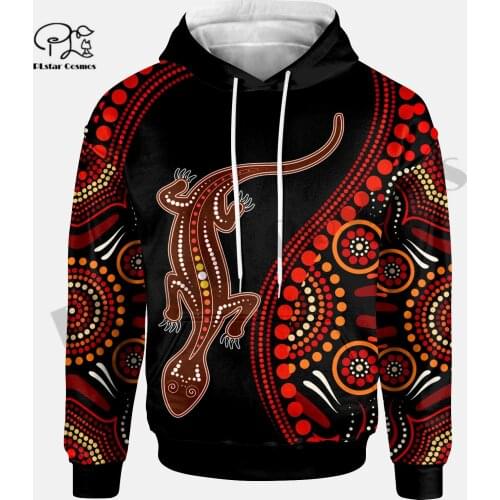 PLstar Cosmos 3DPrint Native Australian Tribe National Culture Amazing Harajuku Streetwear Funny Unisex Hoodies/Sweatshirt/Zip 6
