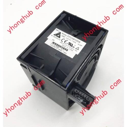 Detla Electronics GFC0812DS AJ3P DC 12V 1.8A 8-wire 80X80x55mm Server Cooling fan