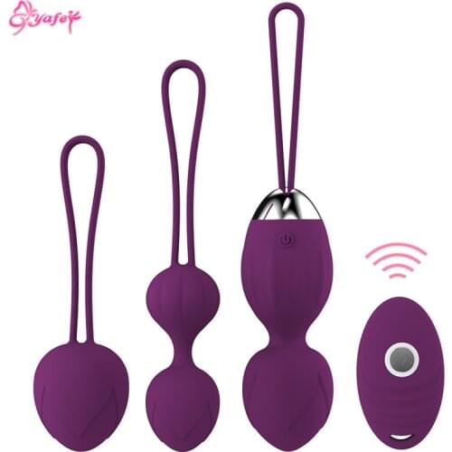 Egg Vibrator Clitoris Stimulator G Spot Massager Vibrating Egg Kegel Ball Vagina Balls Dildo Vibrator Adult Sex Toys for Women