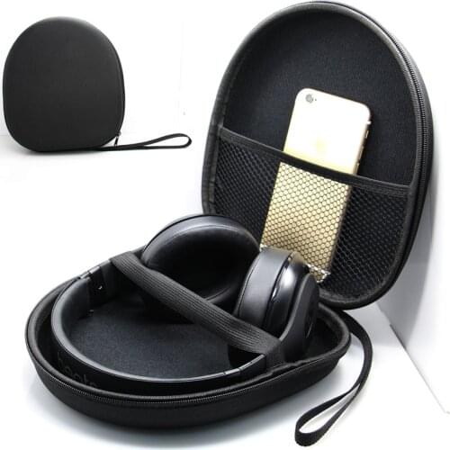 Hard Shell Headset Protector Bag for Bluetooth Headphone Shockproof Storage Box Earphone Accessories Organizer Cover Box XL Case