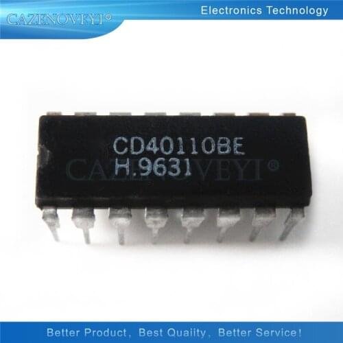 5pcs/lot CD40110BE CD40110 40110 DIP-16 In Stock