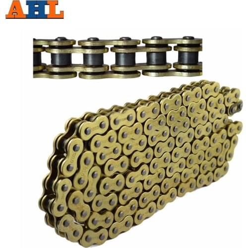 520 Motorcycle Drive Chain parts 520 Pitch Heavy Duty Gold O-Ring Chain For Honda CR125R CR250R CRF250R CRF450R