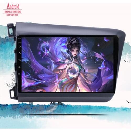 Car Auto Radio Carplay IPS For Honda Civic 2012 2013 2014 2015 Android 10 Navigation GPS Multimedia Player 2 din DVD Head Unit