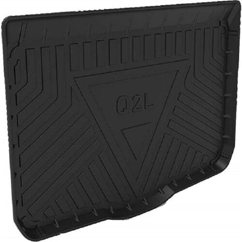 XEILK Vehicle Rear Cargo Liner Trunk Tray Floor Mat for Audi Q2L 2018-2019
