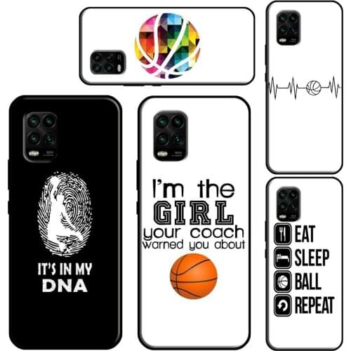 Basketball Heart Beat Case For Xiaomi Mi 11 Lite 10 9 9T 10T Pro A3 11 Ultra POCO M3 X3 Pro F2 F3 Phone Fundas