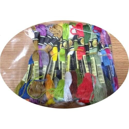 Free shipment 200 Skein Thread Similar DMC Embroidery CXC Thread Floss ---Choose Any Thread Code---YOUR COLOR