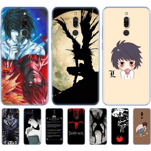 Case For redmi 8a 8 Case redmi note 8 9 PRO 8T 9S Case For xiaomi mi NOTE 10 PRO 9 lite POCO F2 Pro Case Anime Death Note