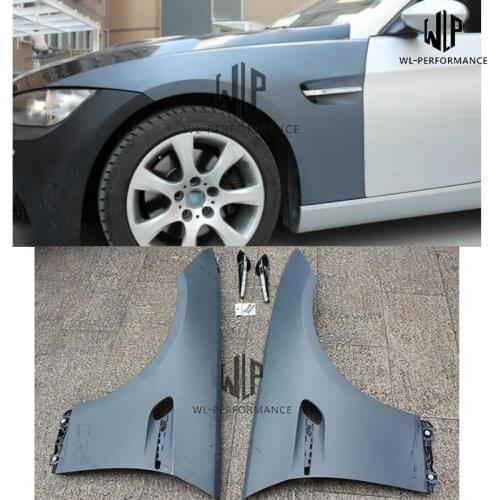 E92 PP Unpainted Grey Primer Auto Car Wheel Arch Side Fenders Flare For BMW E92 318i 320i 325i 330i 335i M3 Style Only 08-12