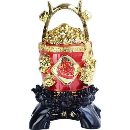 Pot of gold ornaments cornucopia living room opening gifts home decorations Good Fortune New Year Lunar New Year crafts
