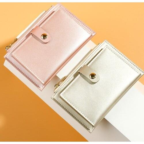 Laser Womens Wallet Short Women Coin Purse Wallets For Woman Card Holder Small Ladies Wallet Female Hasp Mini Clutch