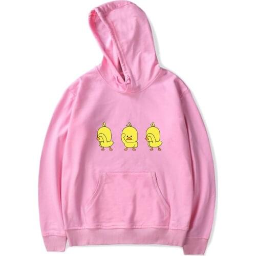 Yellow Duck Cute Hoodies Men Women Fashion Casual Hoodies Autumn Long Sleeve Sweatshirts Sweatshirts Popular Yellow Duck Hoodies