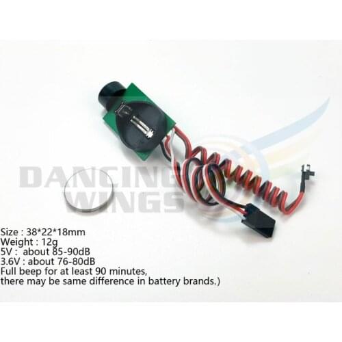 Mini Tracker BB Alarm Buzzer Module for RC Airplane Model Drone FPV Quadcopter Multicopter