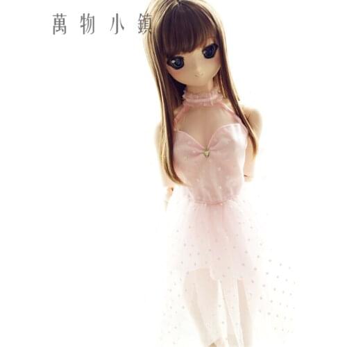 NEW Pink Wave point Water Jade Sexy Little Dresses 1/3 DDM/DDL BJD Doll Clothes