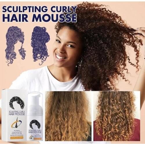 New Curl Boost Cream Sculpting Curly Hair Mousse Curl Cream For Curls Bounce And Curl Care Curly Hair Products Creme Para Cabelo