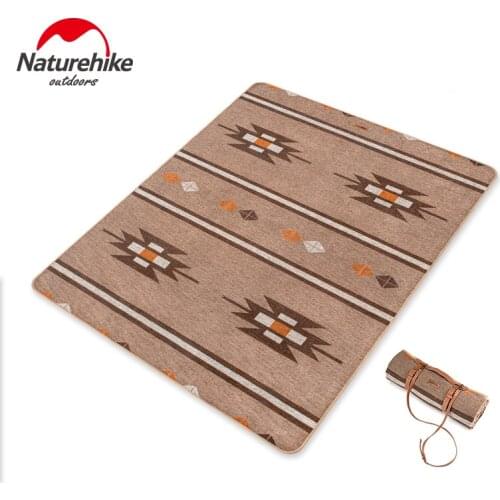 Naturehike Outdoor Camping Picnic Blanket , Warm Wool Shawl, Camping Tent Mat Sleeping Pad