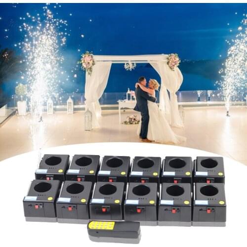 Pyrotechinic Cold Machine controlled wedding cold flame battery ignition device/ remote control firing system