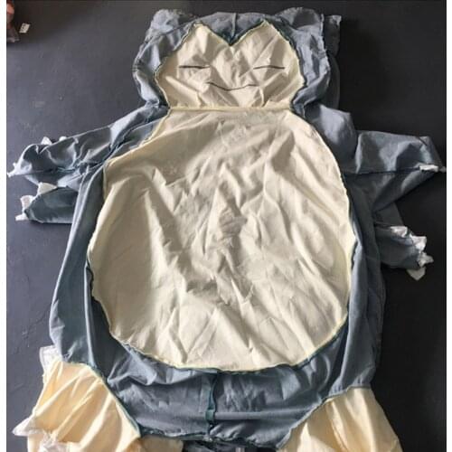 30-200cm Snorlaxplush pillow Big soft anime plush toy With Zipper Only Cover No Filling kids gift for Christmas