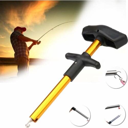 Portable Aluminum Alloy T Type Take Hook Fishing Fishing Supplies Gear Articles Offshore Angling Appliance