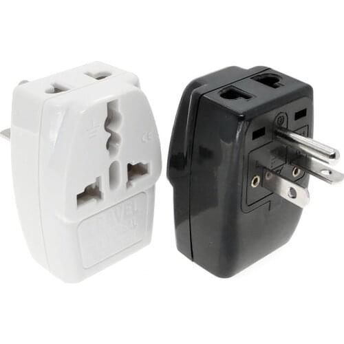 Saudi Arabia US NEMA 6-20P 3 Way Multi Outlet Electrical Plug Adapter AC110~250V 10A