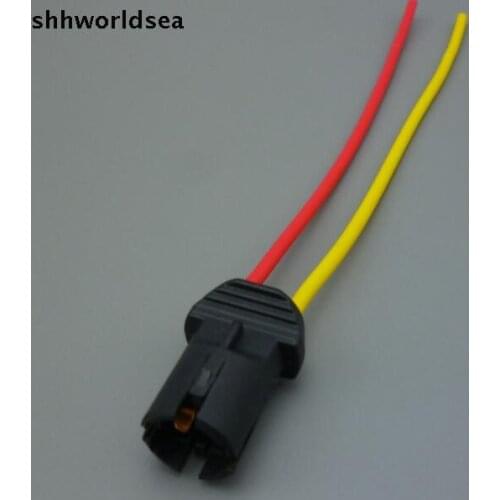 Shhworldsea LED T10 car bulb socket, T10 auto lamp holder automotive connector plug 50pcs/lot Free shipping