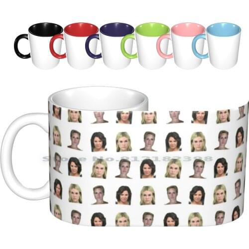 The Mugshot Housewives Of New York City-For Fans Of Rhony And Bravo Tv Ceramic Mugs Coffee Cups Milk Tea Mug Mugshot Real