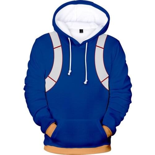 Popular Anime My Hero Academia Todoroki Shoto Hoodie Sweatshirts Jacket Costume Men/Women/Kids School Uniforms Tops Kids Clothes