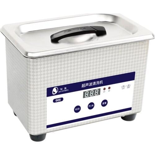 800ml Ultrasonic Cleaner Bath Timer Jewelry Brush Glasses Manicure Stones Cutters Dental Razor Parts Ultrasound Sonic