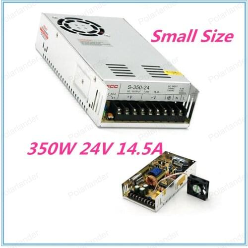 350W 24V 14.5A DC Universal Regulated Switching Power Supply 350W 24V 14.5A LED Driver High Quality 10pcs Free shipping