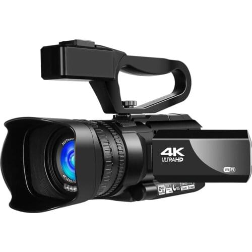 4K Video Camcorder 48MP WIFI 30X Digital Zoom 3.0 Inch Ultra HD Touch Screen Recorder Photography Digital Video Camera