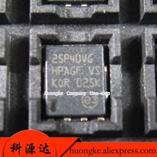 5PCS/LOT M25P40-VMP6TG 25P40VG ST QFN8 in stock