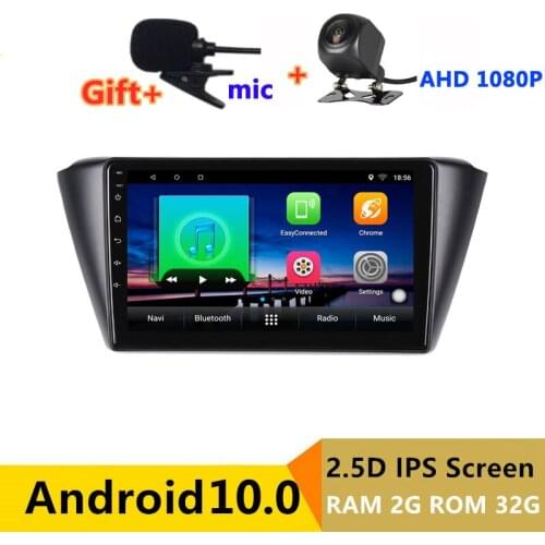 9 inch Android 10 Car DVD Multimedia Player GPS For Skoda Fabia 1 2 2015 2016 2017 2018 2019 audio auto radio stereo navigation