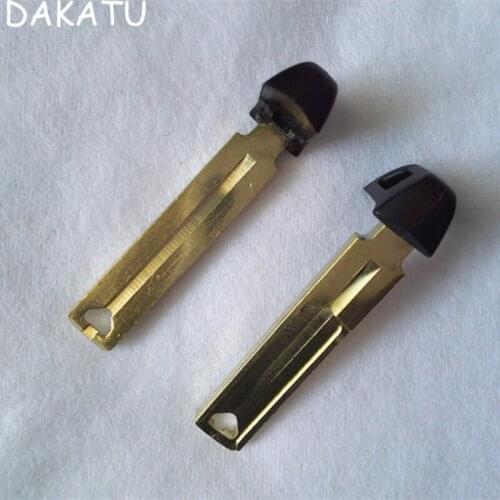DAKATU Emergency Smart Key Insert Blade For 2011 Toyota Crown Smart Card Key TOY2 10PCS/lot