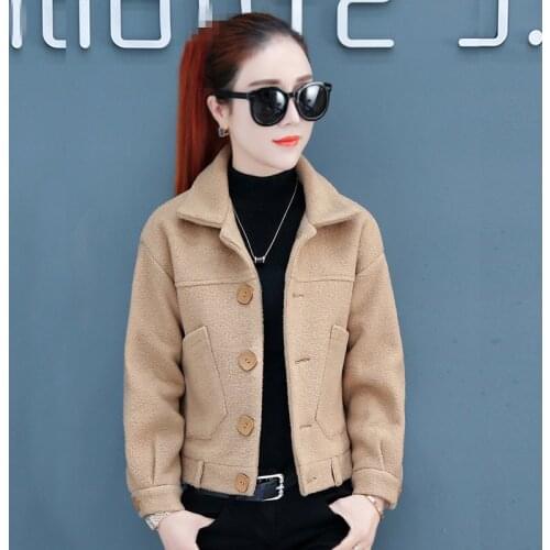KMETRAM Autumn Winter Jacket Women Fashion Woolen Coat Female Jacket Elegant Korean Jackets Slim Outwear Manteau Femme MY4895