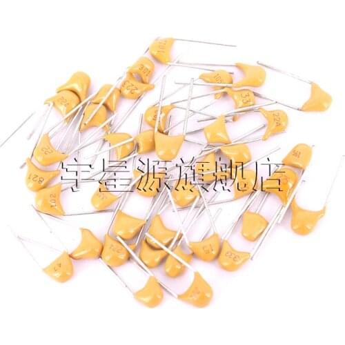 50V Monolithic capacitors 680P 820P 1NF 1.5NF 2.2NF 681 821K 102K 222K 152M(20PCS)