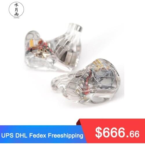 Moondrop A8 8BA Balanced Armature Earphone with Detachable Cable Hifi In-Ear Earphone Earbuds