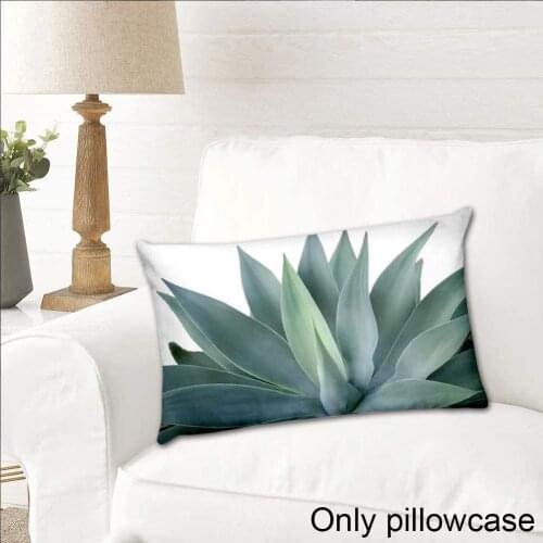 Flowers Birds Green Plants Printed Waist Pillowcase Decoratio * Throw Home 30cm Pillowcase 50 Decorativas para Sofa Cushion P0X8