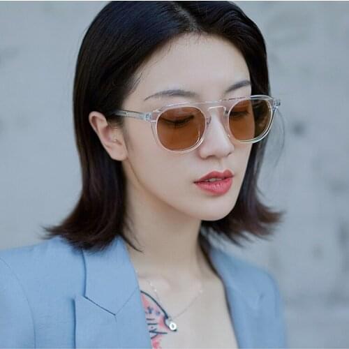 New Creative Rice Nail Fashion Aviator Sunglasses Retro Street Shooting Men and Women Net Celebrity Trend Personality Sunglasses