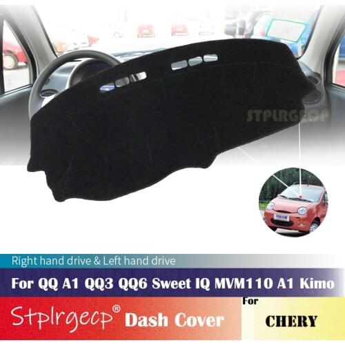 For Chery QQ A1 QQ3 QQ6 Sweet IQ MVM110 Kimo Anti-Slip Dashboard Cover Protective Pad Car Accessories Sunshade Carpet 2008 2010