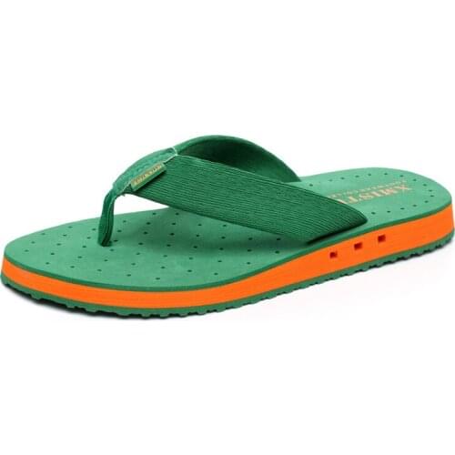 Summer Mens Shoes Non-Slip Fashion Outer Wear Solid Color Design Large Size Flip Flops Outdoor Beach Soft Sandals And Slippers