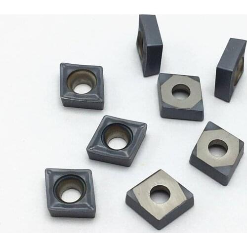 50PCS CCMT060204 SM IC908 CNC boring inner circle turning cutter milling cutter carbide blade CCMT 060204 SM IC908