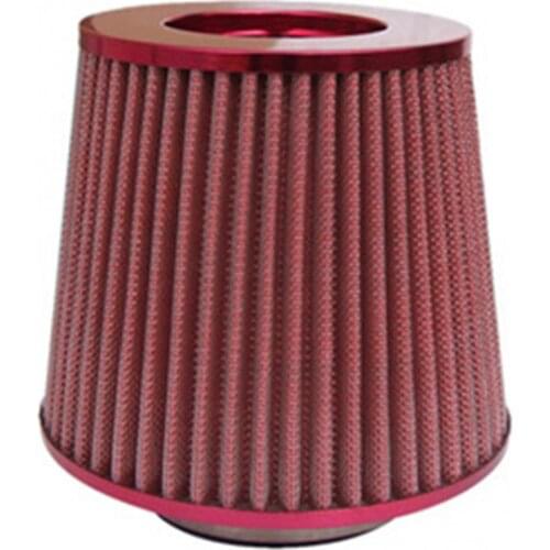 76mm Universal Car Cold Intake Induction Sport Power Mesh Cone Air Flow Filter