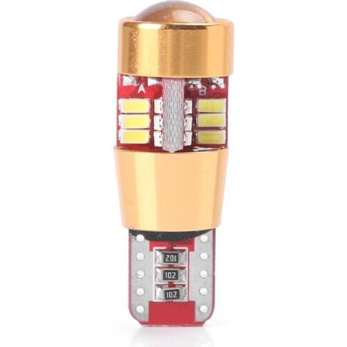 Universal T10 3014 27SMD 6000K LED CANBUS ERROR FREE Car Side Wedge Light Bulb White Lighting