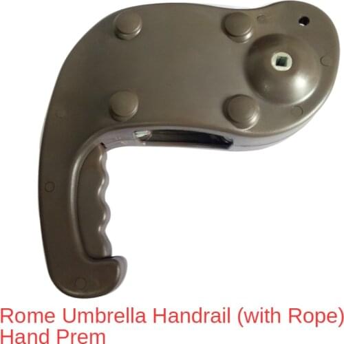 All kinds of outdoor garden leisure parasol umbrella Rome AMT hand crank box receiver armrest box of spare parts