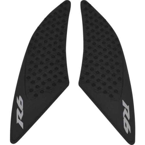 Waase For Yamaha YZF R6 2017 2018 Tank Pad Protector Sticker Decal Gas Knee Grip Tank Traction Pad Side