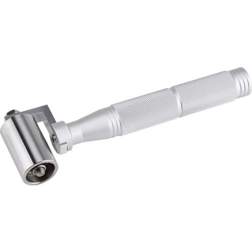 1PC 40mm Stainless Steel Flat Pressure Roller Wallpaper Apply DIY Hand Roller Plate Tool Paint Tools Set