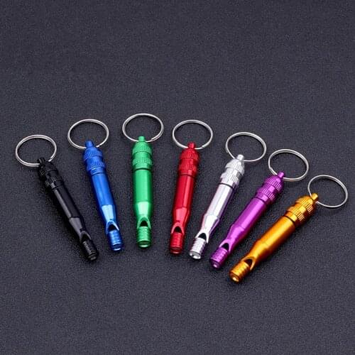 100pcs Survival Whistle Soccer Referee Whistle Coach Sports Outdoor Emergency Campaign Camping Hunting Whistle NO192