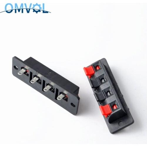 2PCS 4pin mini speaker terminal /Wire terminals Connector 66*20mm