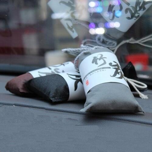5PCS /10PCS Japanese-Style Car Bamboo Charcoal Package Air Freshener for Car & Home Bamboo Charcoal Package