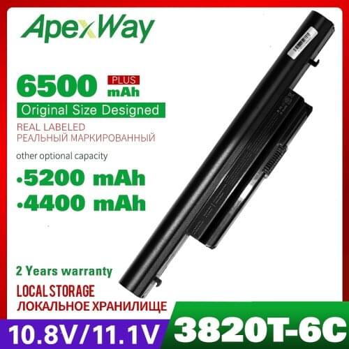 Apexway Laptop Battery For Acer Aspire 3820 3820T 4553 4625 4820 5000 5625 5745 5820 7000 7250 AS01B41 AS10B71 AS10B73 AS10B75